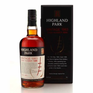 Highland Park 1983 Single Cask 1096