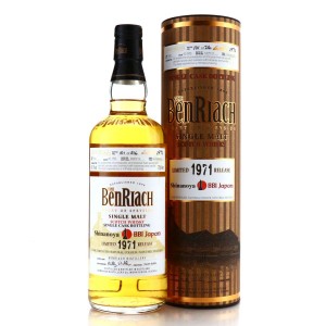 Benriach 1971 Single Cask 40 330 Shinanoya X Bbi Japan