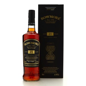 Bowmore 21 Year Old Pedro Xim nez Finish
