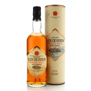 Glen Deveron 1978 12 Year Old   Martini   Rossi Import