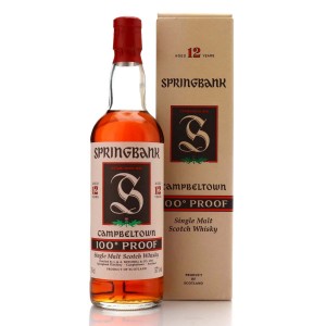 Springbank 12 100 Proof Green Thistle 1990s 57