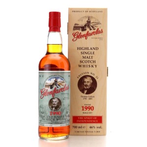 Glenfarclas 1990 Edition No 21   Thomas Carlyle