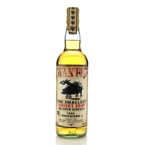 Bowmore 1996 Jack Wiebers Wanted The Smallest Whisky Shop On Four Wheels