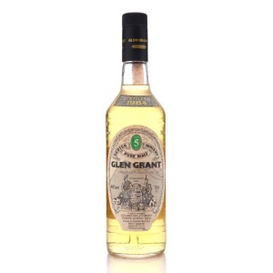 Glen Grant 1984 5 Year Old   Seagram Italia Import