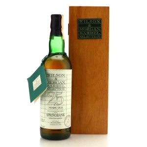 Springbank 1969 Wilson And Morgan 25
