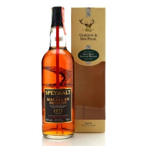 Macallan 1975 Gordon and MacPhail Speymalt