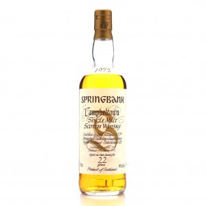 Springbank 1972 22