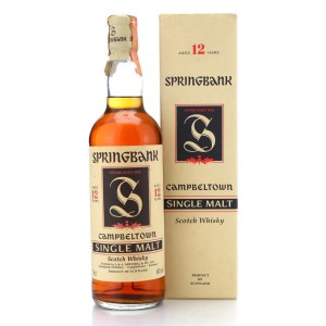 Springbank 12 Red Thistle 1990s Velier Import