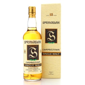 Springbank 15 Green Thistle 1990s