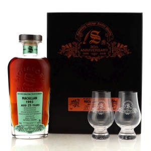 Macallan 1993 Signatory Vintage 25 30th Anniversary