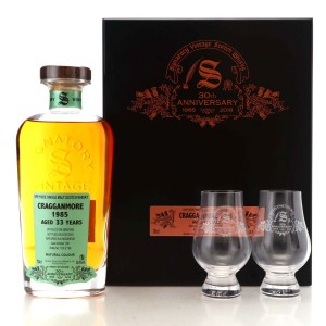 Cragganmore 1985 Signatory Vintage 33 30th Anniversary