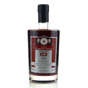 Glengoyne 1998 Malts of Scotland Sherry Hogshead   Clubs