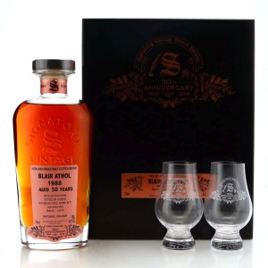Blair Athol 1988 Signatory Vintage 30 30th Anniversary