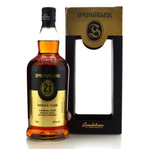 Springbank 1996 Single Madeira Cask Finish 21 Campbeltown Malts Festival 2018