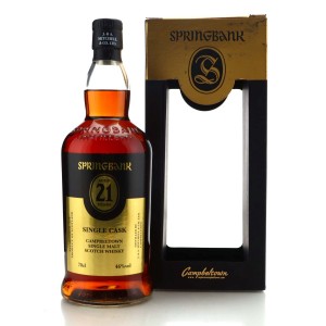 Springbank 1995 Single Port Cask 21 Year Old   Campbeltown Malts Festival 2017