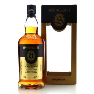 Springbank 21 Single Oloroso Cask 2016 The Nectar 10th Anniversary