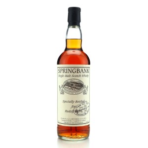 Springbank 1999 Private Cask 359 Rudolf Rahn