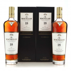 Macallan 18 Sherry Oak 2023 2024 Releases 2 X 70cl