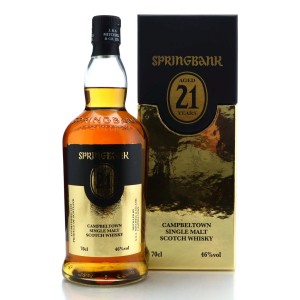 Springbank 21 Signed