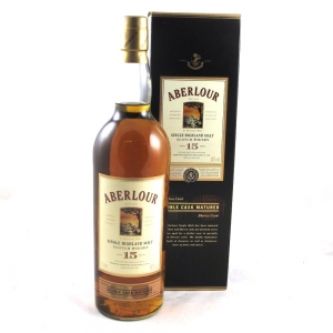 Aberlour 15 Year Old Double Cask Matured 1 Litre Front