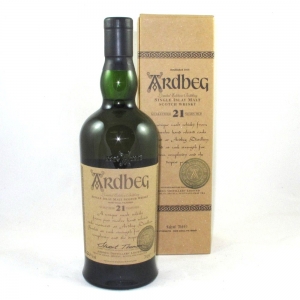 Ardbeg 21 Year Old (Committee Bottling) Front