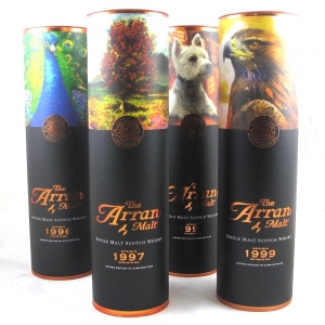 Arran Icon's of Arran Series - Peacock, Westie, Rowan Tree and Eagle