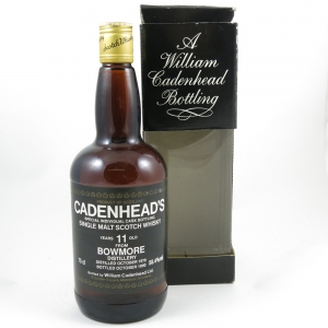 Bowmore 1979 Cadenhead's 11 Year Old Front