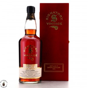 Cardhu 1974 Signatory Vintage 27 Rare Reserve
