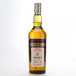 Brora 1975 Rare Malt 20 Year Old   54 9 
