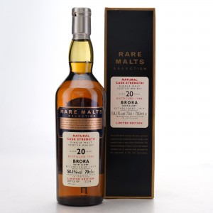 Brora 1982 Rare Malt 20 Year Old   58 1 