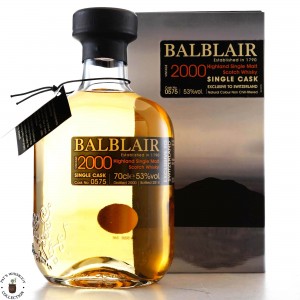 Balblair 2000 Single ex Peated Cask  575   Switzerland