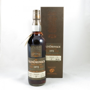 Glendronach 1972 Single Cask 37 Year Old front