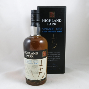 Highland Park 1973 Single Cask #11167 front