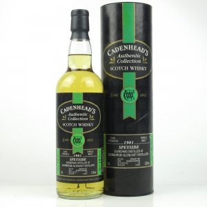 Glencraig   Glenburgie 1981 Cadenhead s 19 Year Old