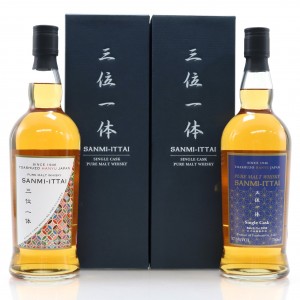Sanmi-Ittai Pure Malt Single Cask #9585 & #9586 2 x 70cl