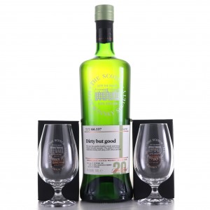 Ardmore 1997 SMWS 20 Year Old 66 137   with 2 x Glasses