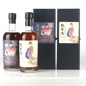Karuizawa 1994 Single Cask #4019 & 1995 Single Cask #7891 / Geisha Label 2 x 70cl
