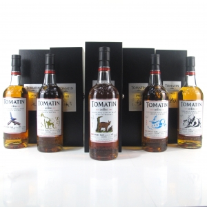 Tomatin 1988 Single Cask Formosa Unique Wildlife Collection 5 x 70cl