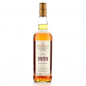 Macallan 1939 Fine and Rare 40 Year Old / One of 58 Bottles