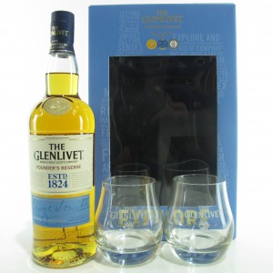 Glenlivet Founder S Reserve With 2 X Glasses