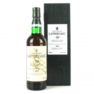 Laphroaig 30 Year Old / Signed