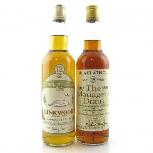 Blair Athol   Linkwood Manager s Dram 2 x 70cl