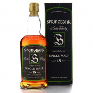 Springbank 15 Year Old
