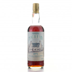 Macallan 1971 Samaroli Sherry Wood / Curved Distillery Label