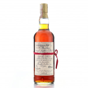 Macallan 1957 Handwritten Label / Rinaldi 25th Anniversary