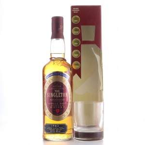 Singleton of Auchroisk 1983   with Glass