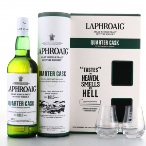 Laphroaig Quarter Cask Gift Pack