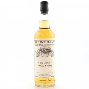 Springbank 1997 Private Cask Bottling 128 One Of 24 Bottles
