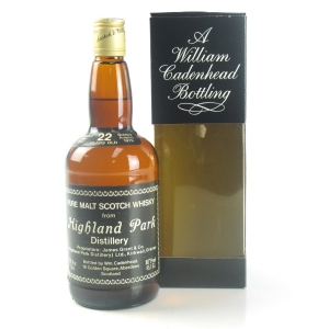 Highland Park 1957 Cadenhead&#039;s 22 Year Old