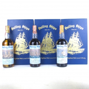 Signatory Vintage Ship Series 3x 75cl / Balvenie 1974, Glendronach 1970 and Caperdonach 1972